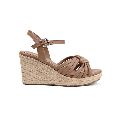 Vanilla Moon Nyela Beige Formal Wedge