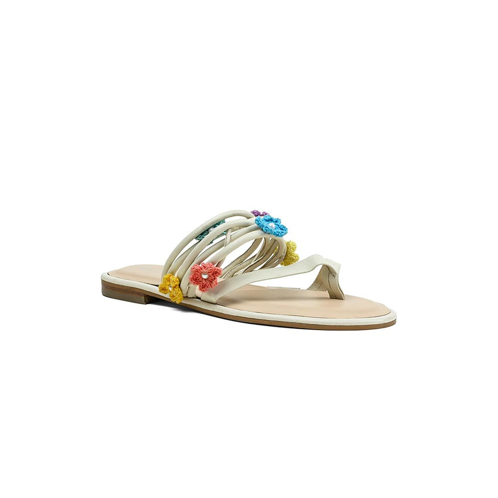 Vanilla Moon Leah Slip On Flats - Off White