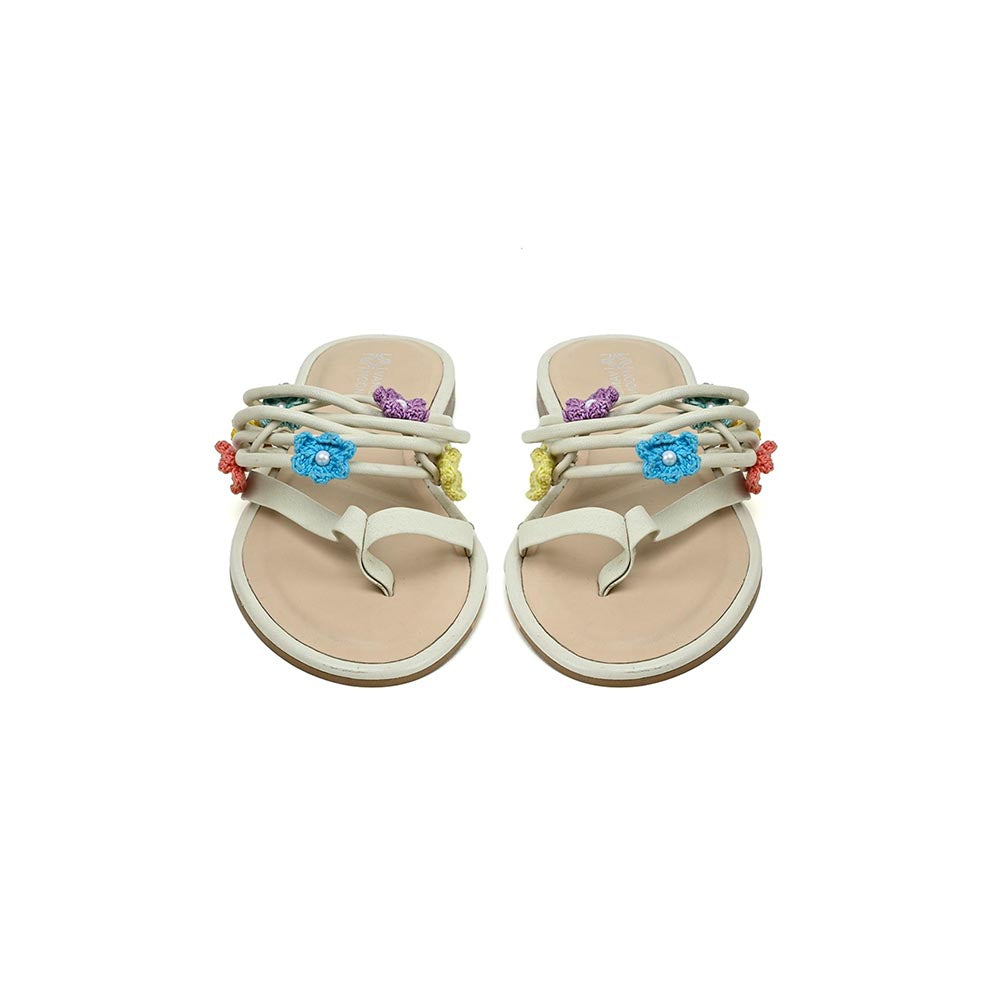 Vanilla Moon Leah Slip On Flats - Off White