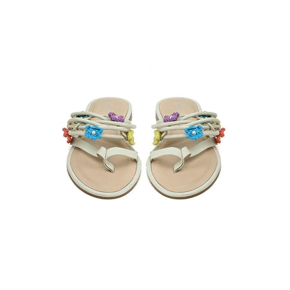 Vanilla Moon Leah Slip On Flats - Off White