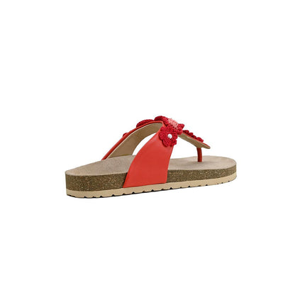 Vanilla Moon Milo Slip On Sandals - Red