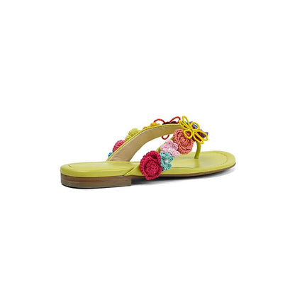 Vanilla Moon Air Slip On Flats - Green