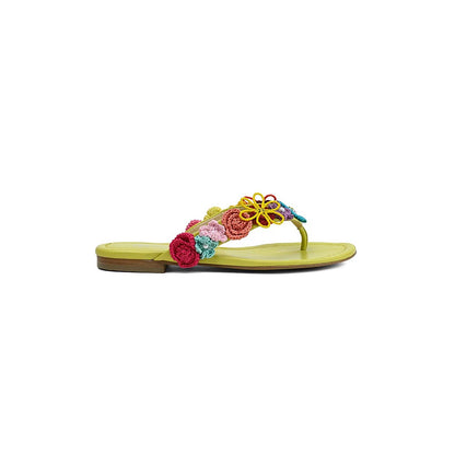 Vanilla Moon Air Slip On Flats - Green