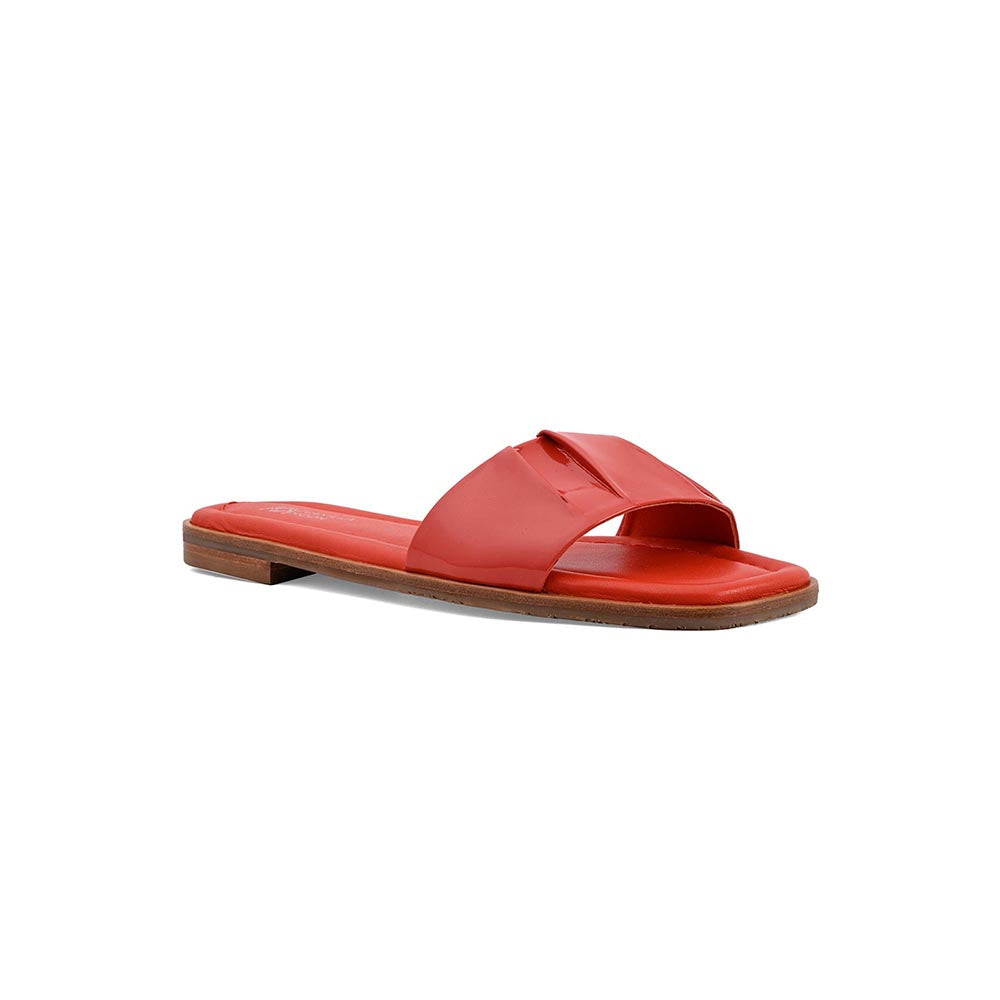Vanilla Moon Garden Slip On Flats - Red