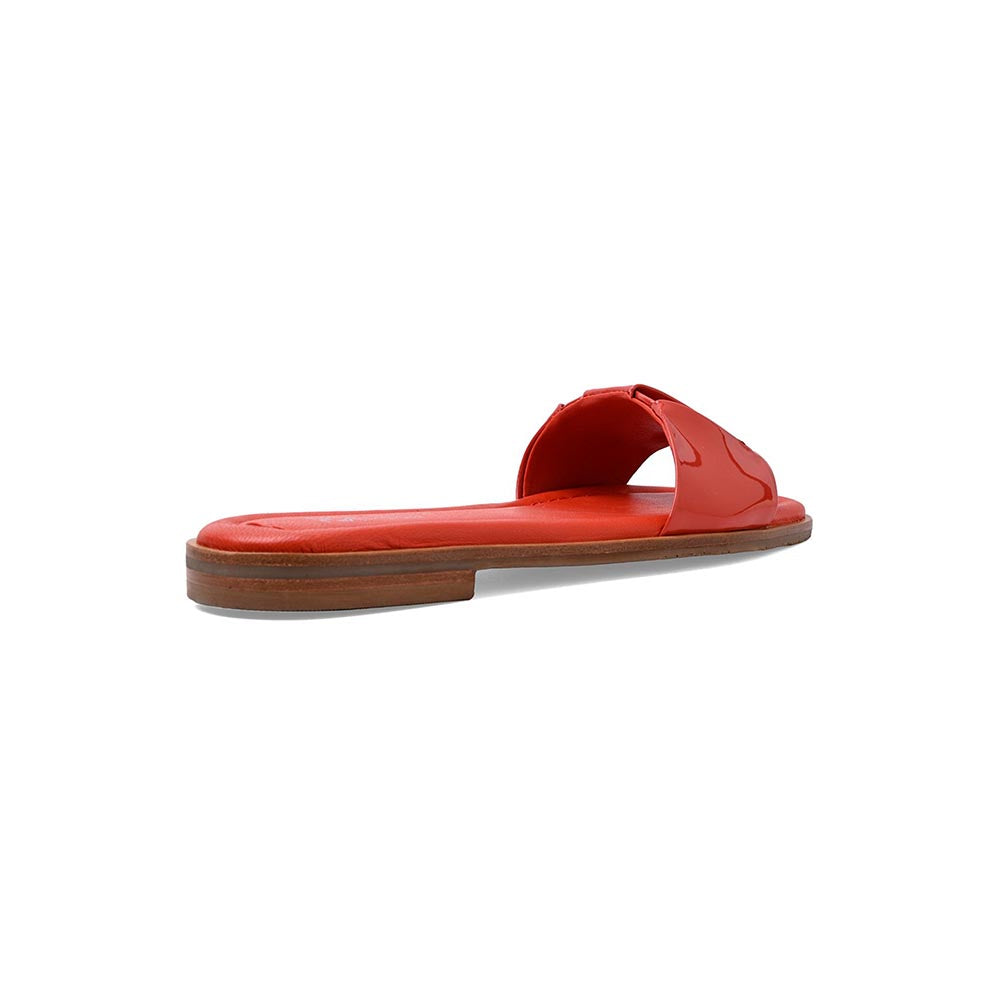 Vanilla Moon Garden Slip On Flats - Red