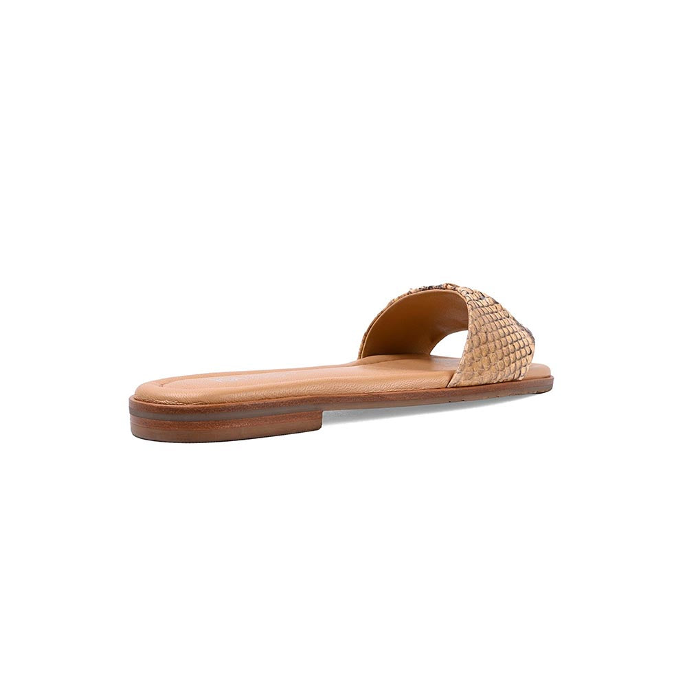 Vanilla Moon Garden Slip On Flats - Beige