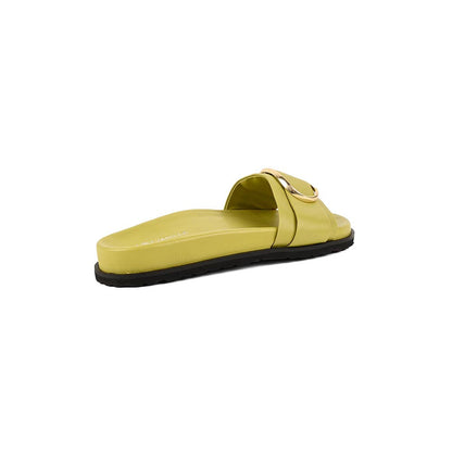 Vanilla Moon Hale Slip On Sandals - Green