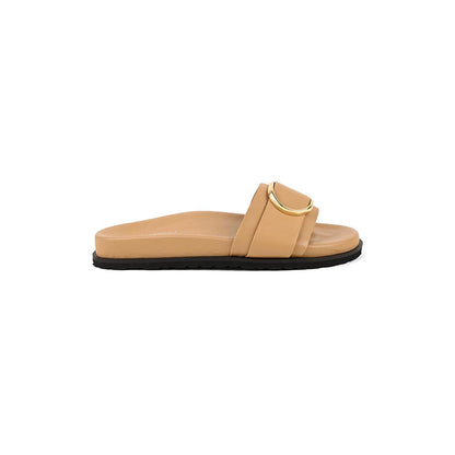 Vanilla Moon Hale Slip On Sandals - Beige