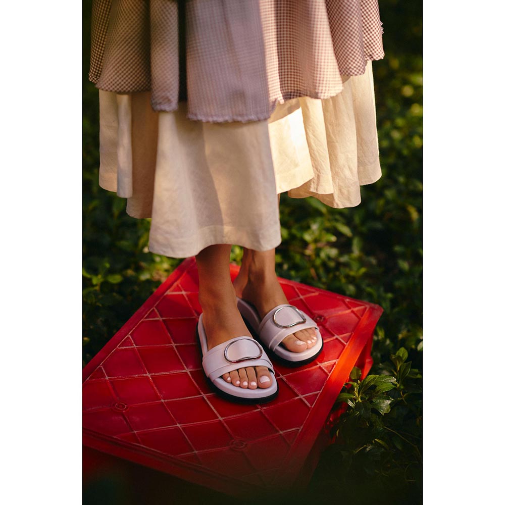 Vanilla Moon Hale Slip On Sandals - Grey