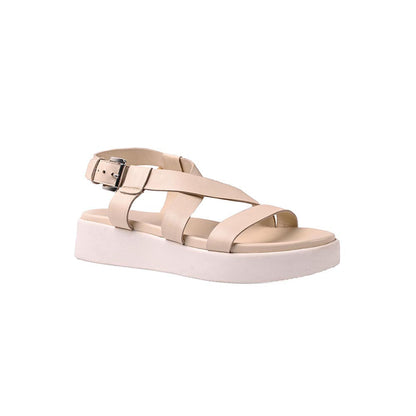 Vanilla Moon Faro Buckle Sandals - Off White