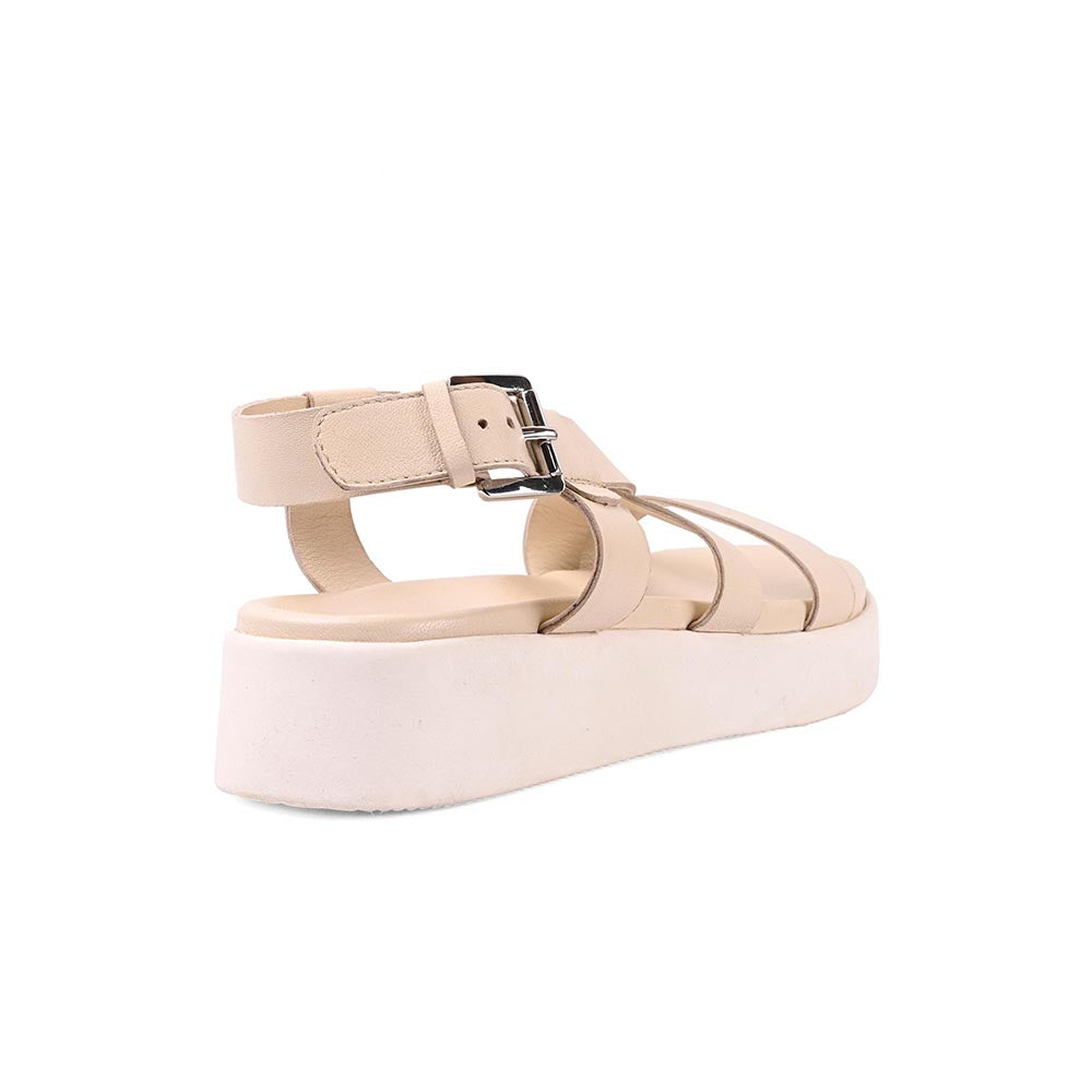 Vanilla Moon Faro Buckle Sandals - Off White