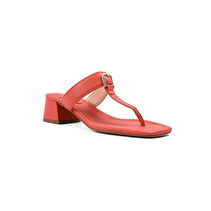 Vanilla Moon Finn Slip On Heels - Red