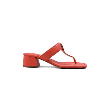 Vanilla Moon Finn Slip On Heels - Red