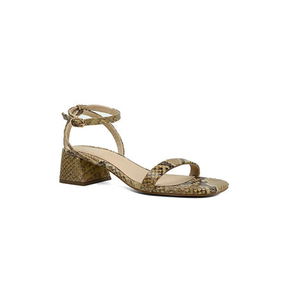 Vanilla Moon Fair Buckle Heels - Beige