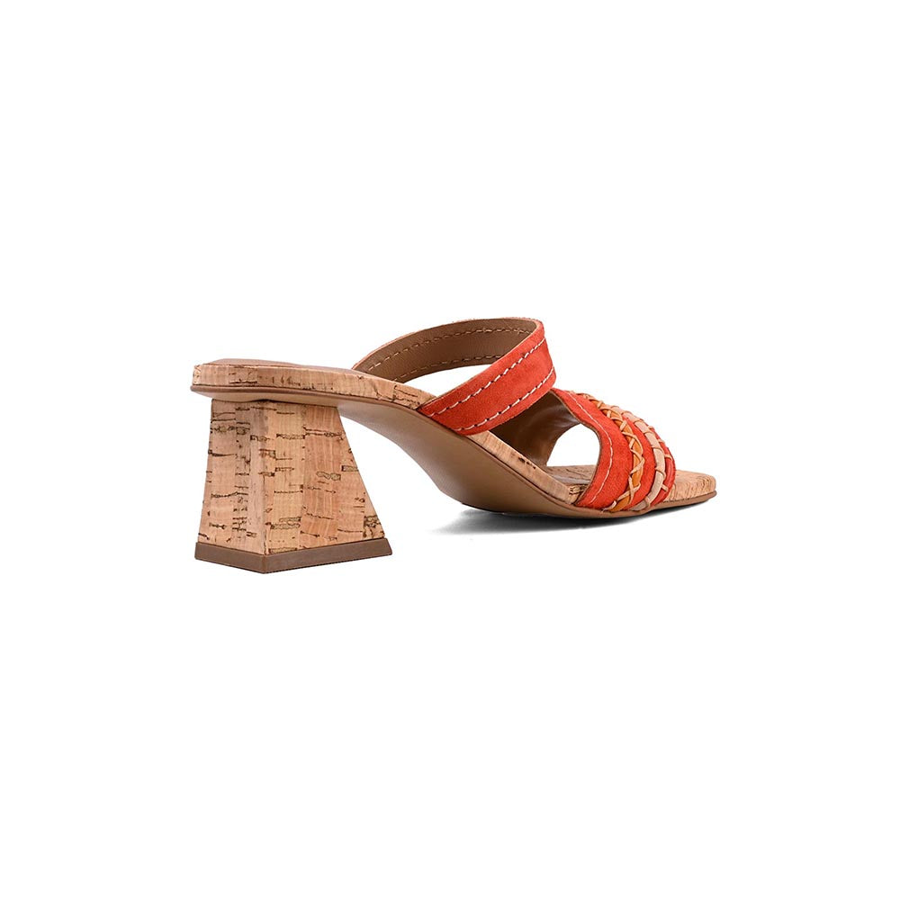 Vanilla Moon Ila Slip On Heels - Red