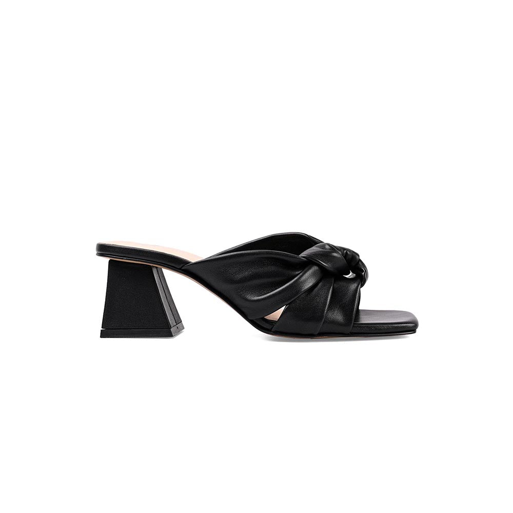 Vanilla Moon Ivana Slip On Heels - Black