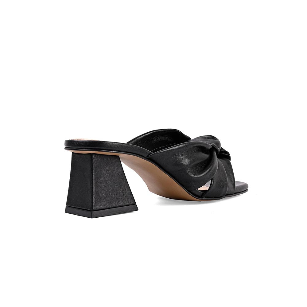 Vanilla Moon Ivana Slip On Heels - Black