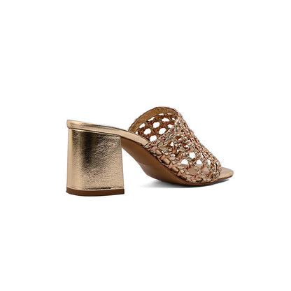 Vanilla Moon Denee Slip On Heels - Gold