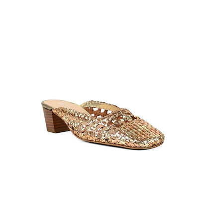 Vanilla Moon Latvia Slip On Heels - Gold