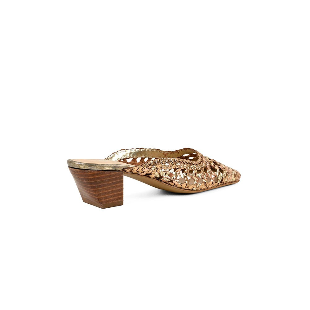 Vanilla Moon Latvia Slip On Heels - Gold
