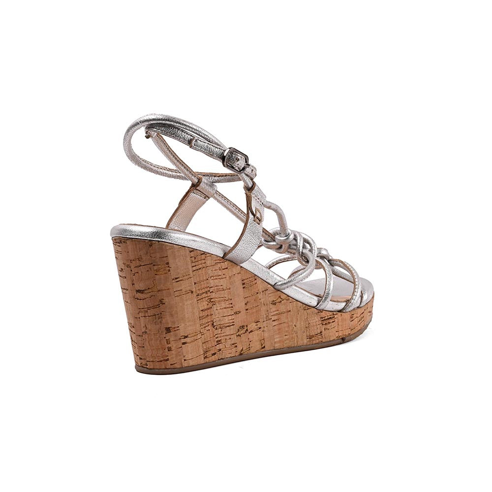 Vanilla Moon Neptune Buckle Heels - Silver