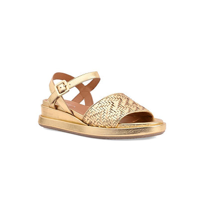 Vanilla Moon Oleta Buckle Sandals - Gold