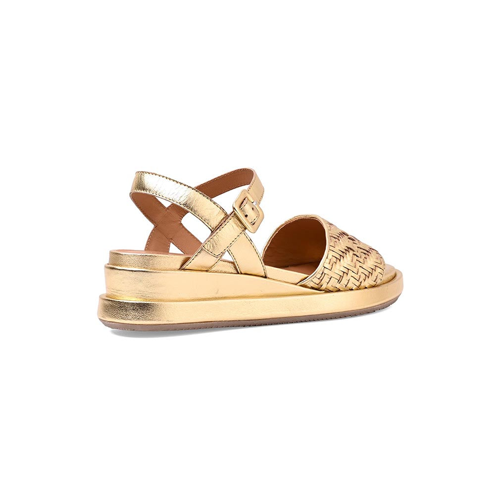 Vanilla Moon Oleta Buckle Sandals - Gold