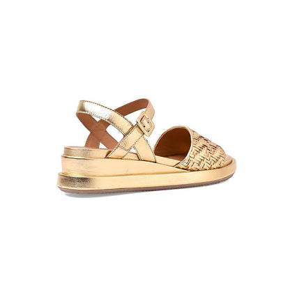 Vanilla Moon Oleta Buckle Sandals - Gold