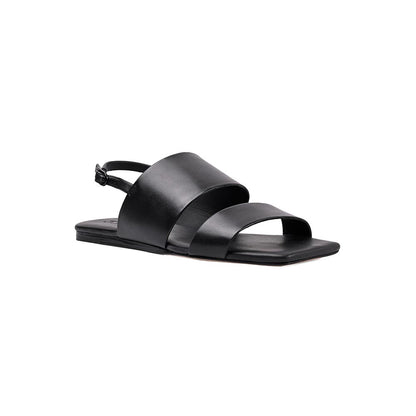Vanilla Moon Bet Buckle Sandals - Black
