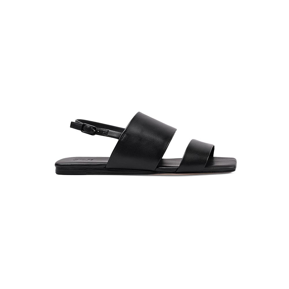 Vanilla Moon Bet Buckle Sandals - Black