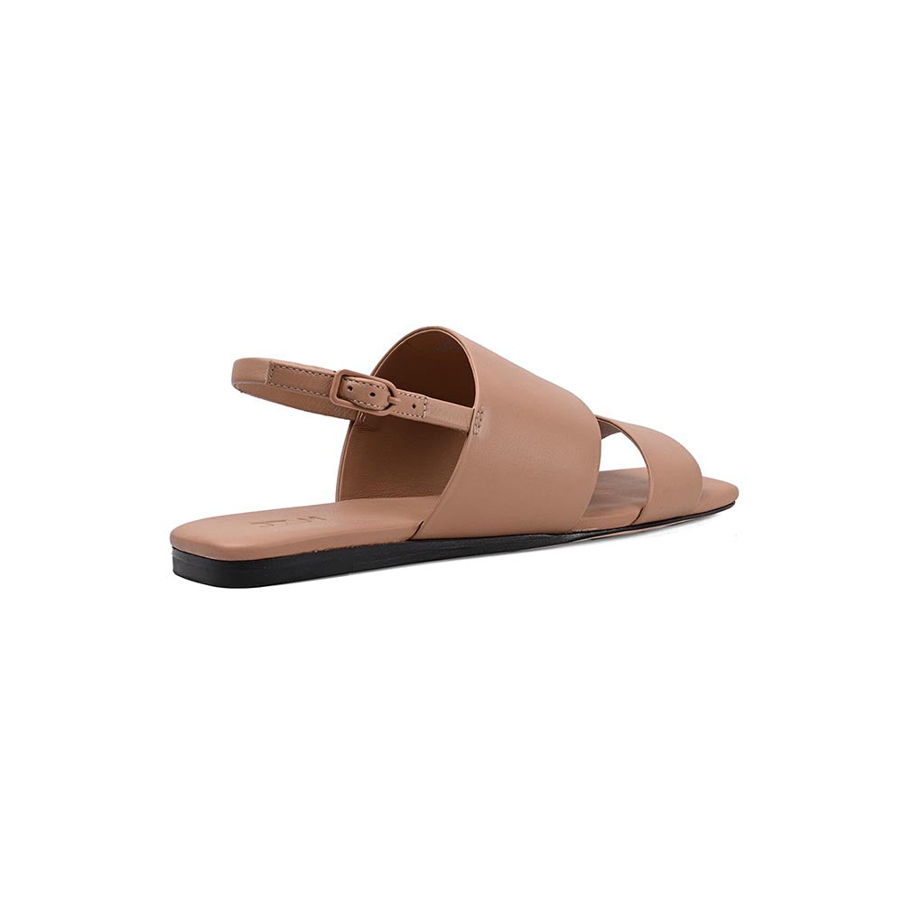 Vanilla Moon Bet Buckle Sandals - Beige