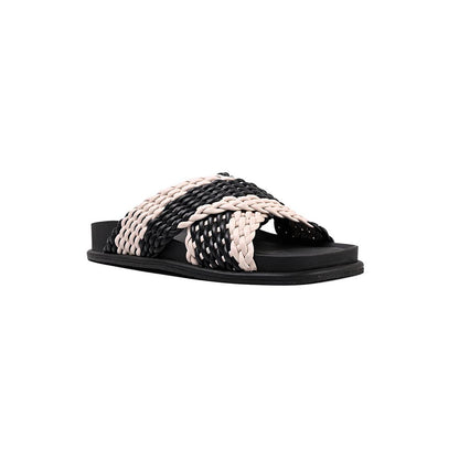 Vanilla Moon Chase Slip On Sandals - Black