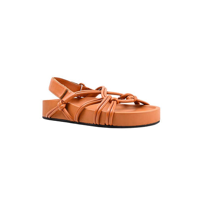 Vanilla Moon Jojo Velcro Sandals - Tan
