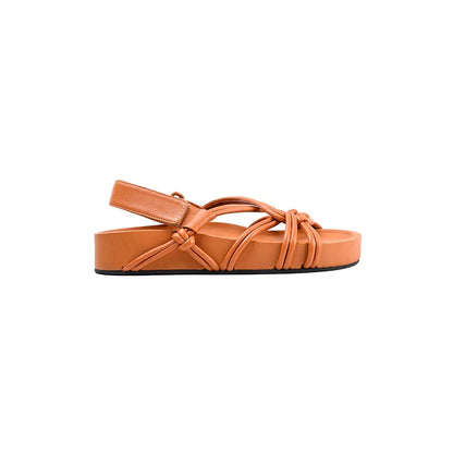 Vanilla Moon Jojo Velcro Sandals - Tan
