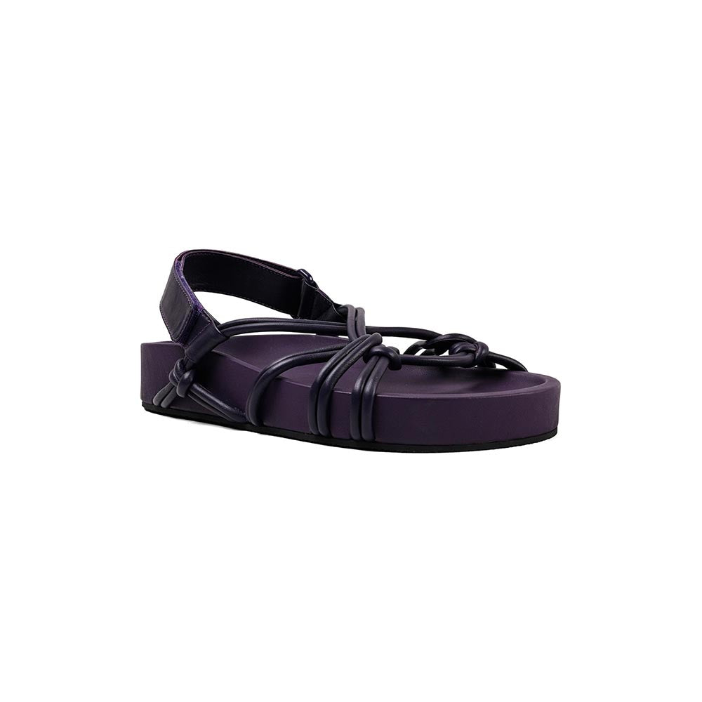 Vanilla Moon Jojo Velcro Sandals - Purple