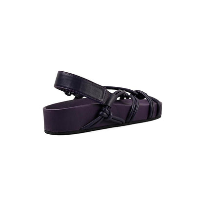 Vanilla Moon Jojo Velcro Sandals - Purple