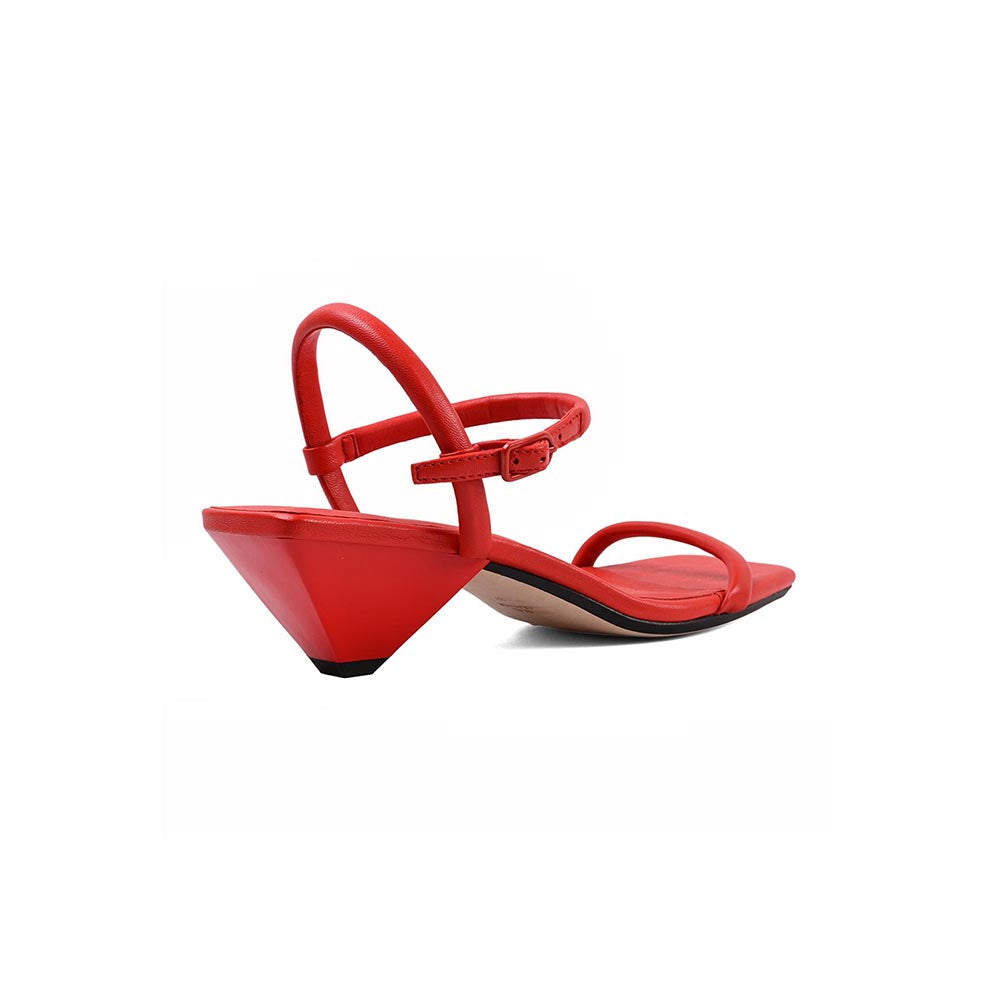 Vanilla Moon Carlos Buckle Heels - Red