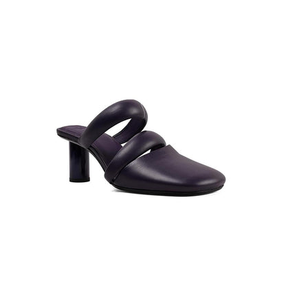 Vanilla Moon Dakota Slip On Heels - Purple