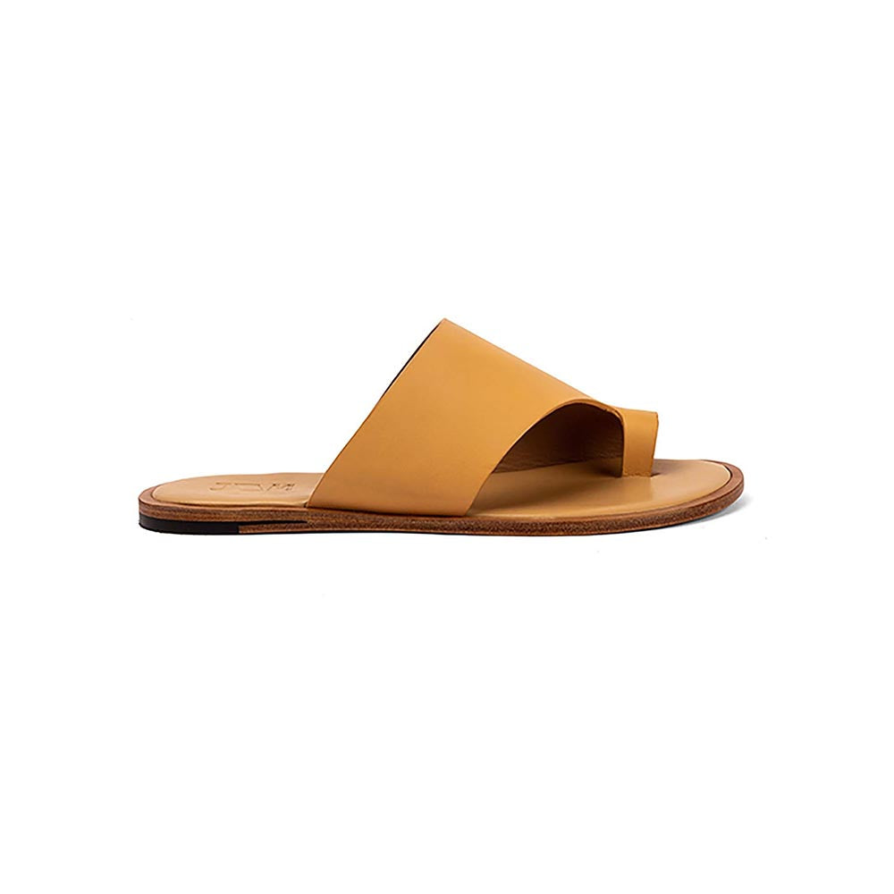 Vanilla Moon Women Tan One Toe Flats