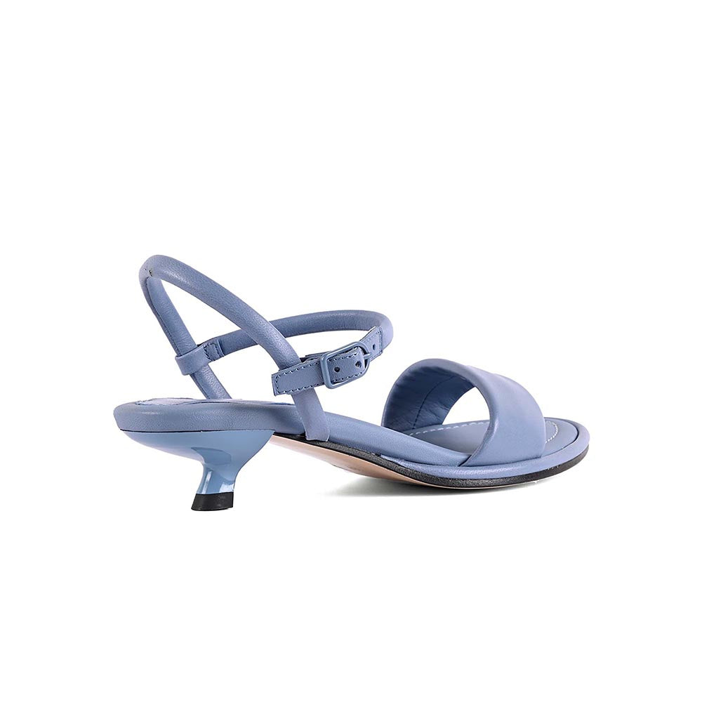 Vanilla Moon Women Blue Round Toe Heels