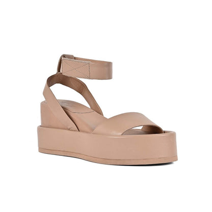 Vanilla Moon Women Nude Round Toe Sandals