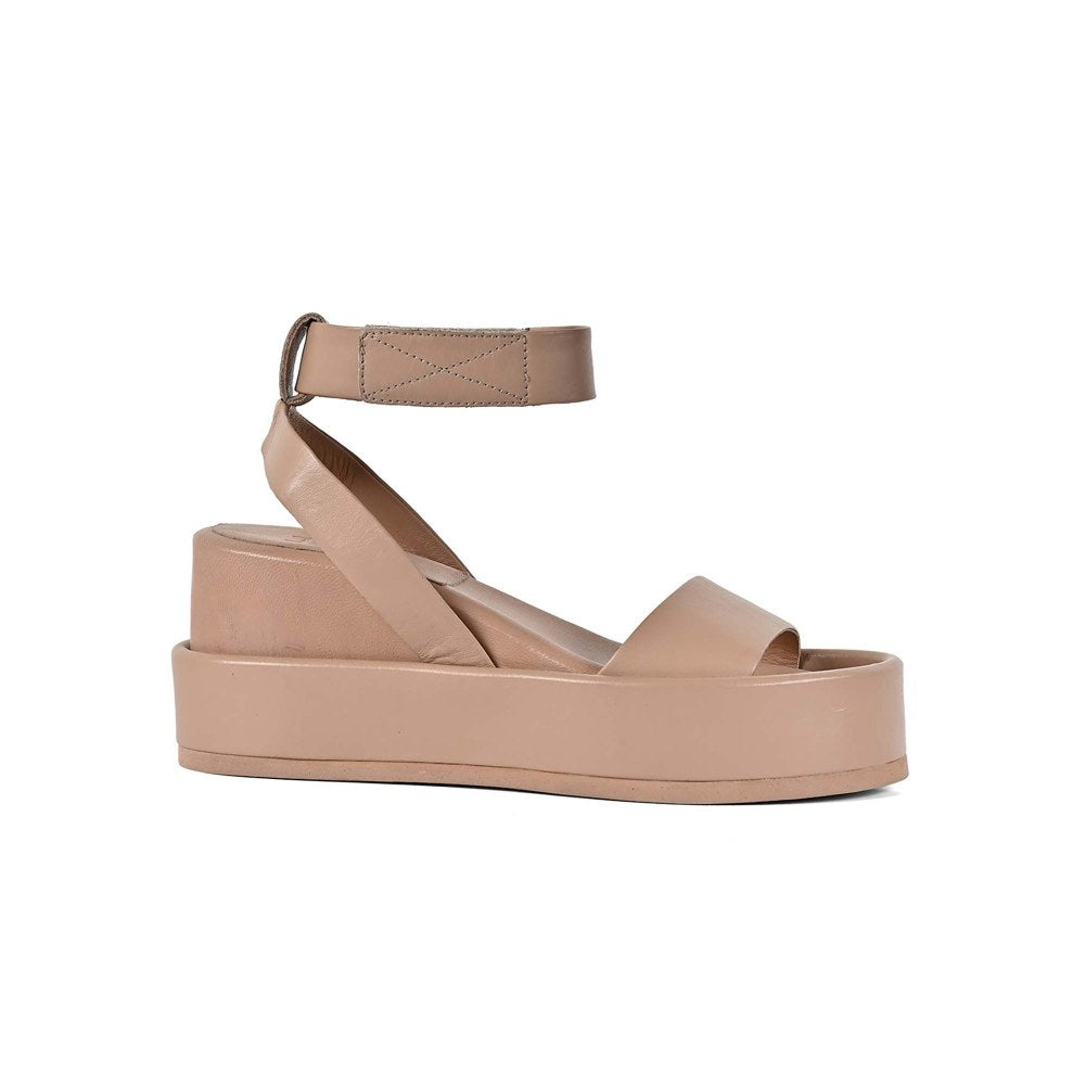 Vanilla Moon Women Nude Round Toe Sandals