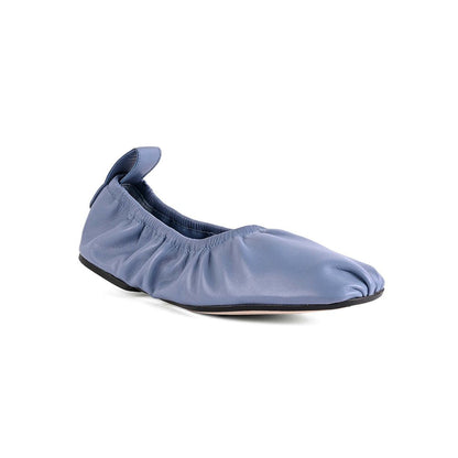 Vanilla Moon Women Blue Round Toe Ballerina