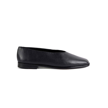 Vanilla Moon Women Black Square Toe Ballerina