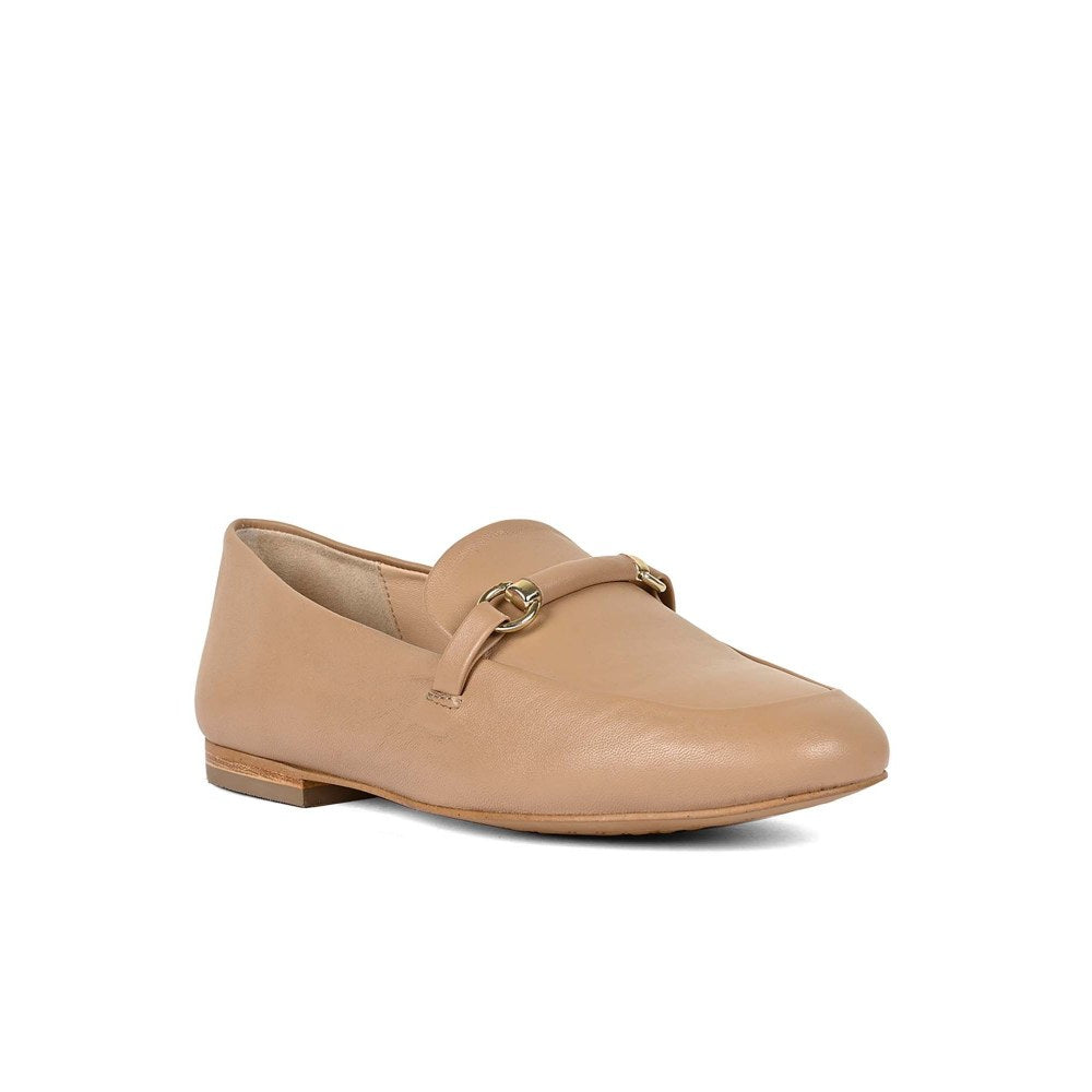 Vanilla Moon Women Beige Round Toe Loafer