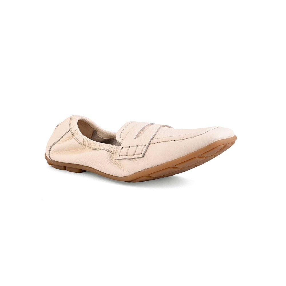 Vanilla Moon Women Ivory Square Toe Loafer