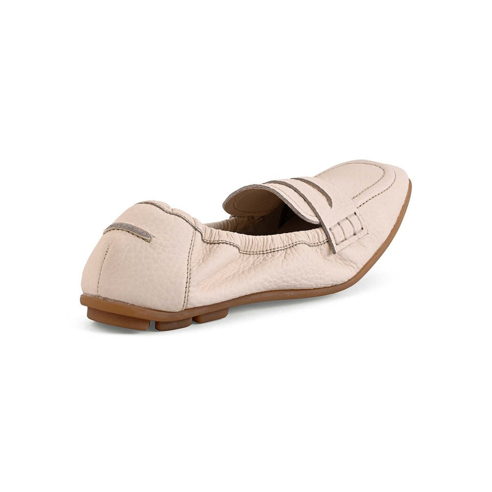 Vanilla Moon Women Ivory Square Toe Loafer