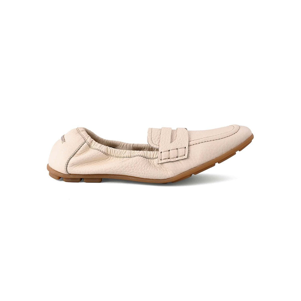 Vanilla Moon Women Ivory Square Toe Loafer