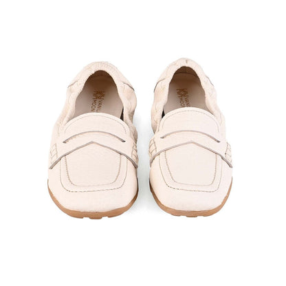 Vanilla Moon Women Ivory Square Toe Loafer