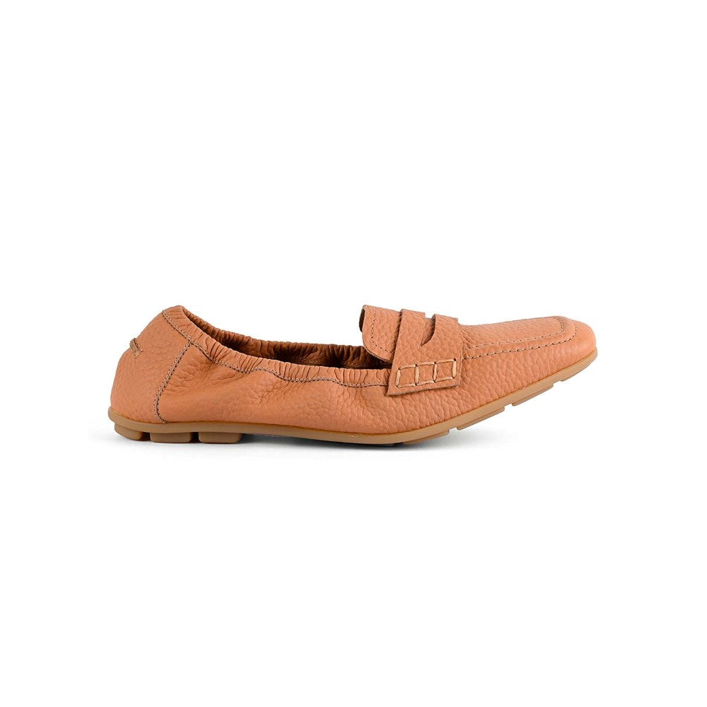Vanilla Moon Women Tan Square Toe Loafer